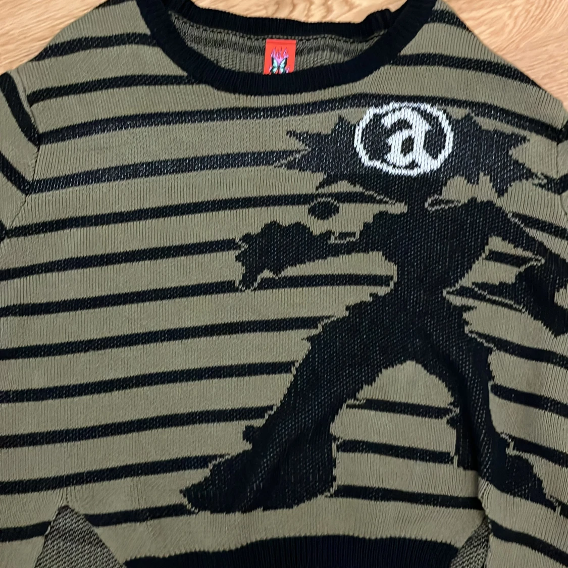 Abundant stickad hoddie - 90