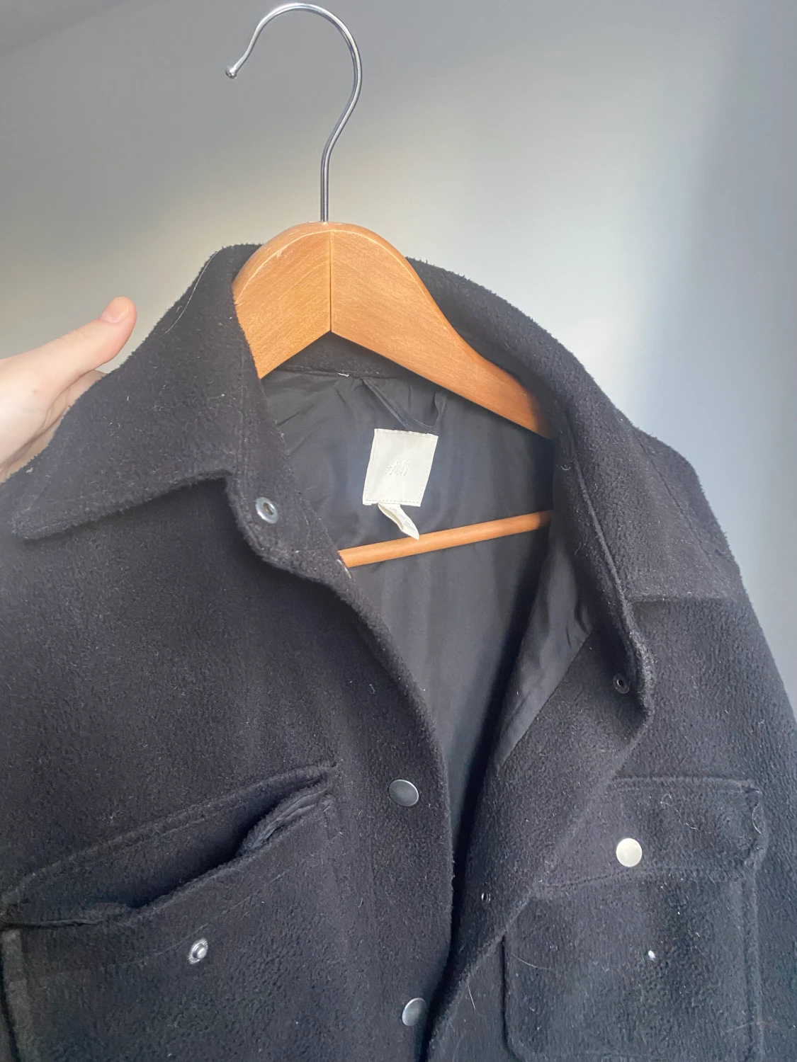 Svart shacket från HM - 90