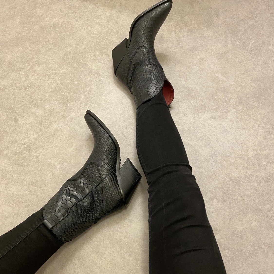 Låga cowboyboots - 90