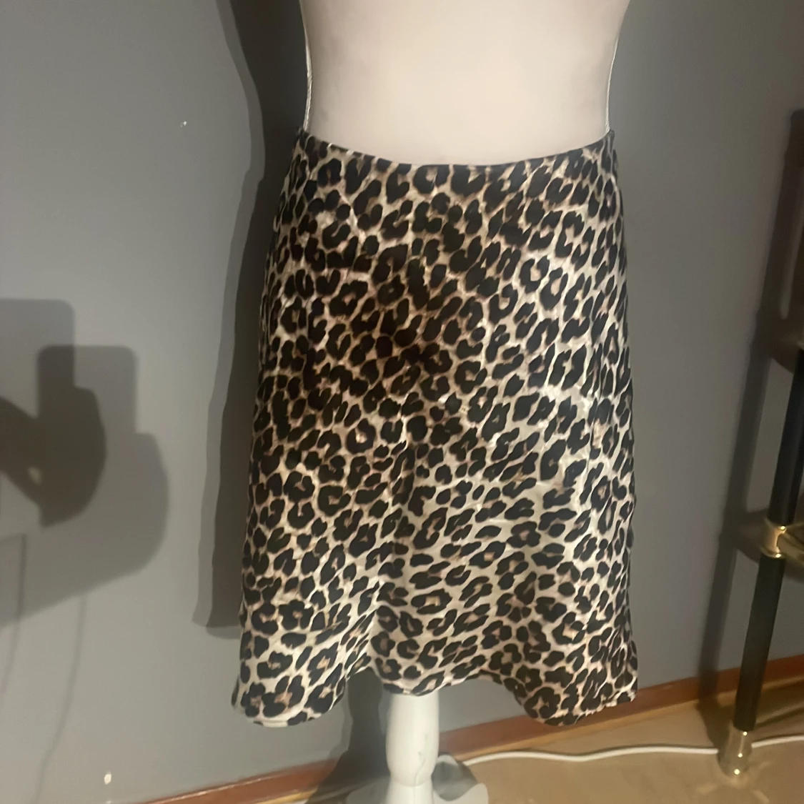 Leopard kjol 
