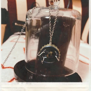 Caps medallion  - Medallion made of bottle caps! Opens and closes, has a room for something small inside. Handmade.  Contact this ad if you want a custom order.  Can make anything!. 