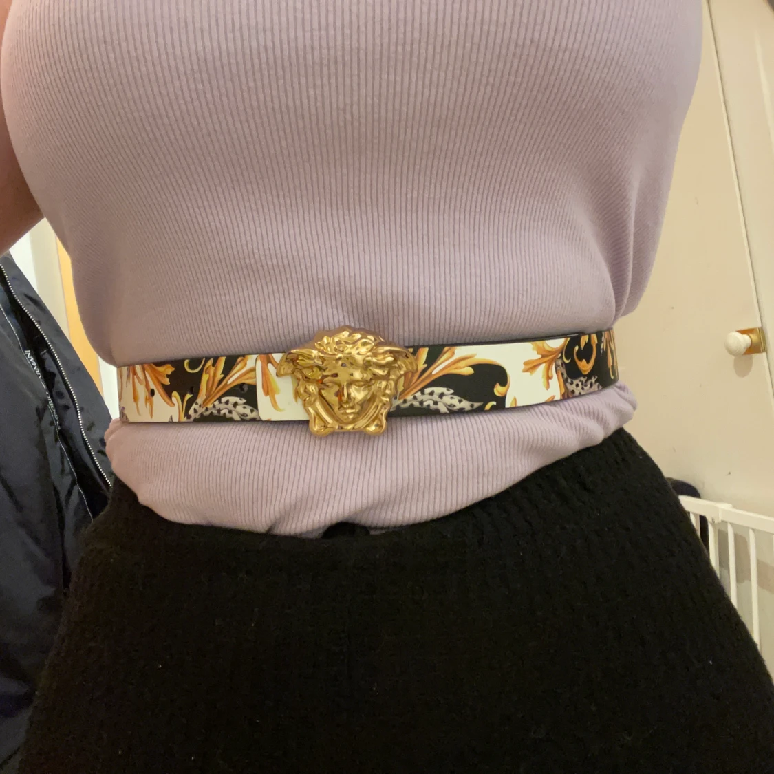 Versace Medusa midjebälte  - 90