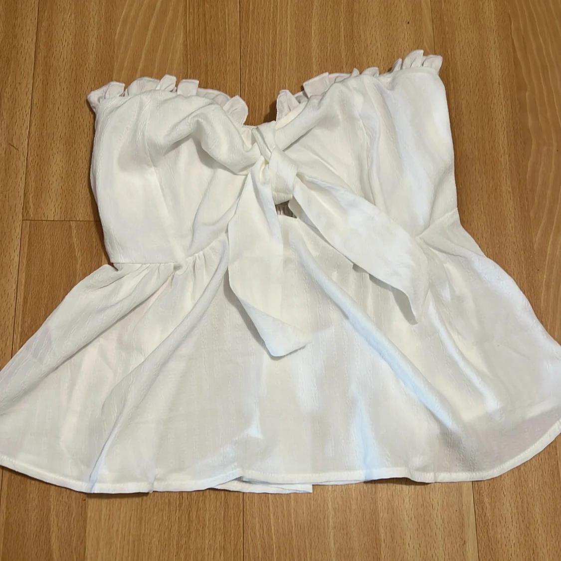 Superfin vit topp - 90