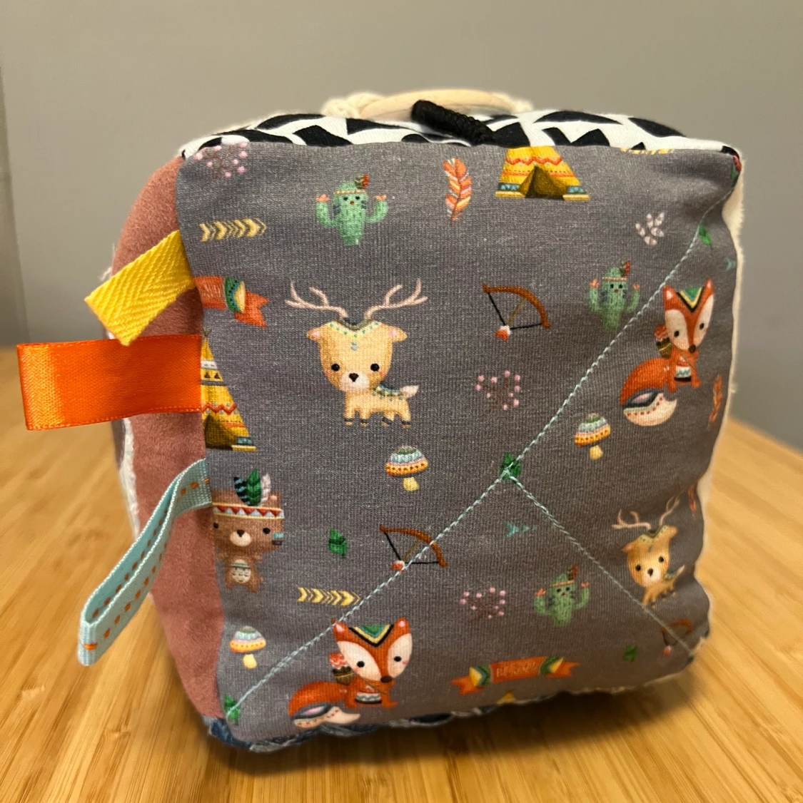New Handmade Montessori Cube for Babies - 91