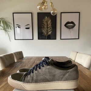 Lanvins  - Säljer ett par riktigt fräscha Lanvins.  Skorna är i storlek 8 vilket motsvarar 42/43.Kan mötas i Stockholm men kan även frakta. Kom privat vid frågor eller funderingar.  