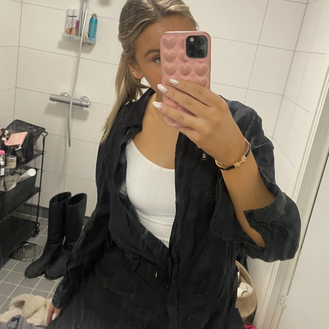 Linneskjorta från zara - 90