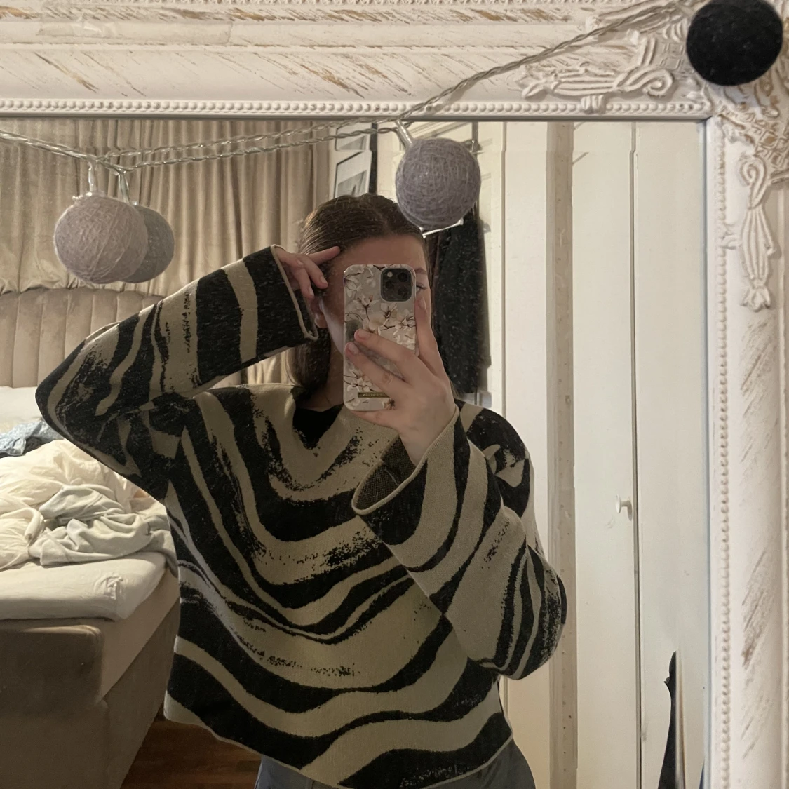 Zebramönstrad Tröja