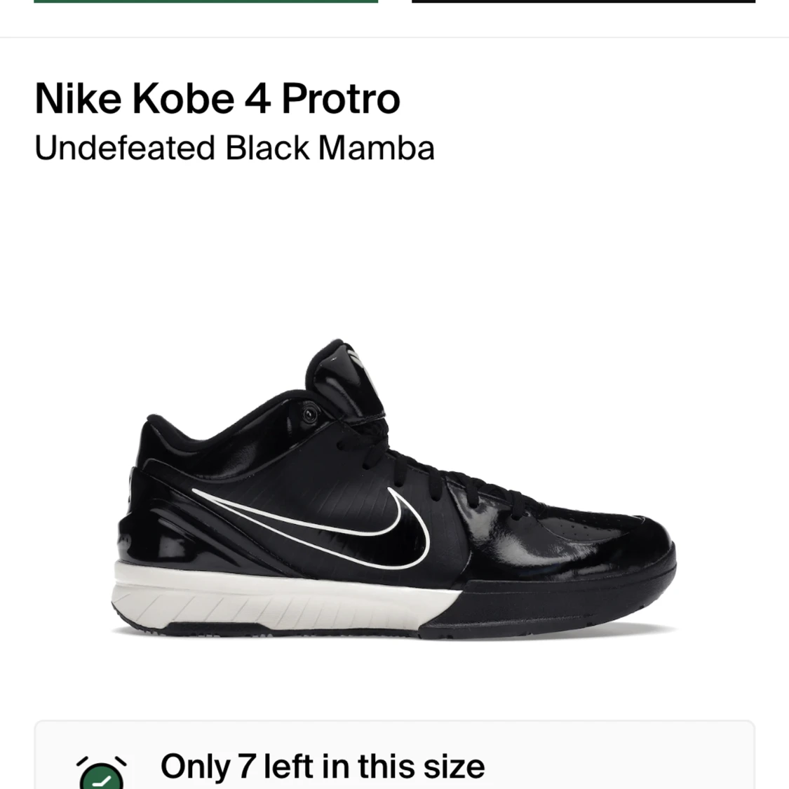 Kobe 4 undefeted  - 91