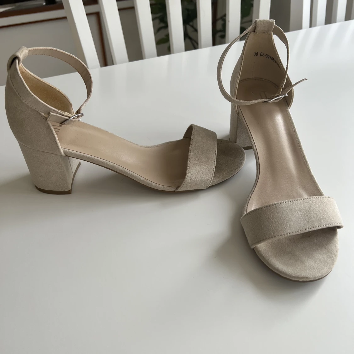 Klackskor Beige  - 90