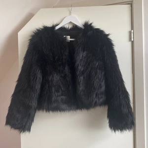 Fejkpälsjacka  - Använd fåtal gånger, som ny. Fejkpälsjacka från HM