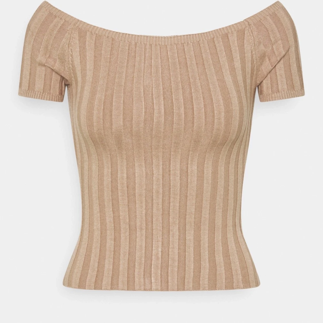 Tunn stickad elegant blus