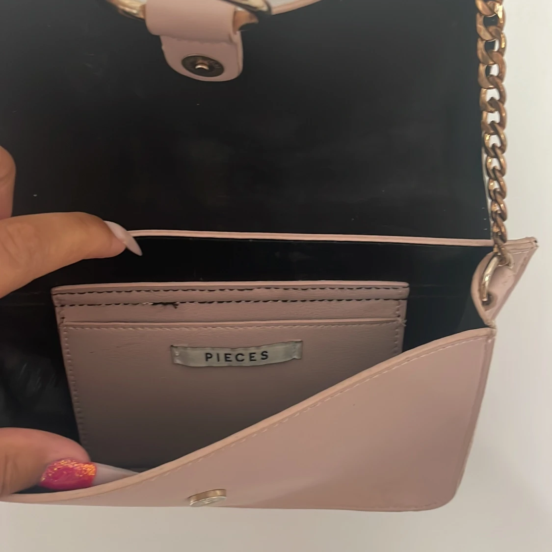 Pieces rosa väska - 91