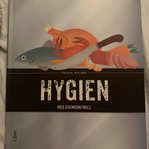 Hygien med egenkontroll  - •Hygien med egenkontroll skriven av Peter Hylmö •Köpt för en kurs i hygien •Aldrig använd •Nyskick •Mitt pris 390 kr