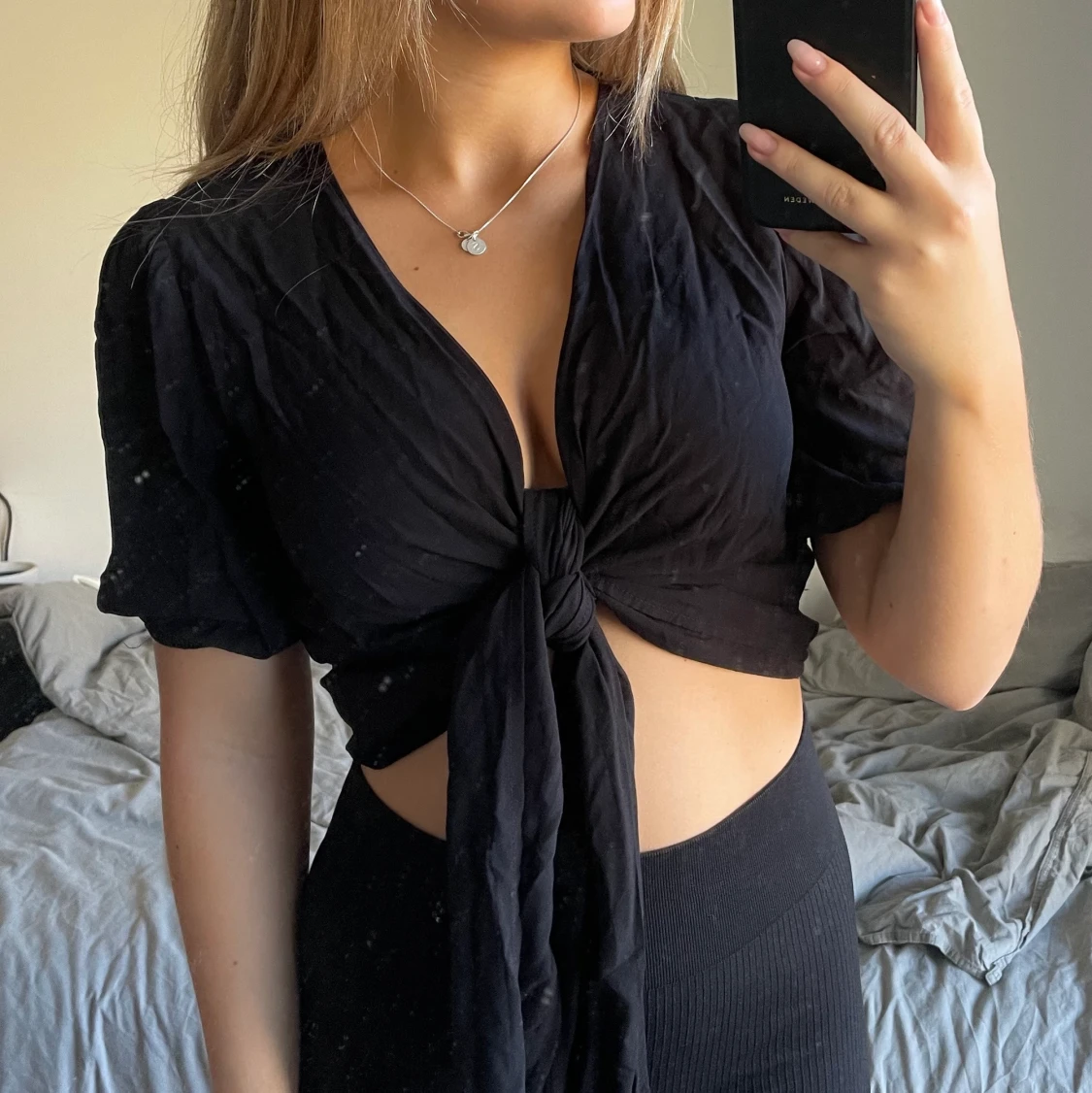 Svart blus från Vila 36