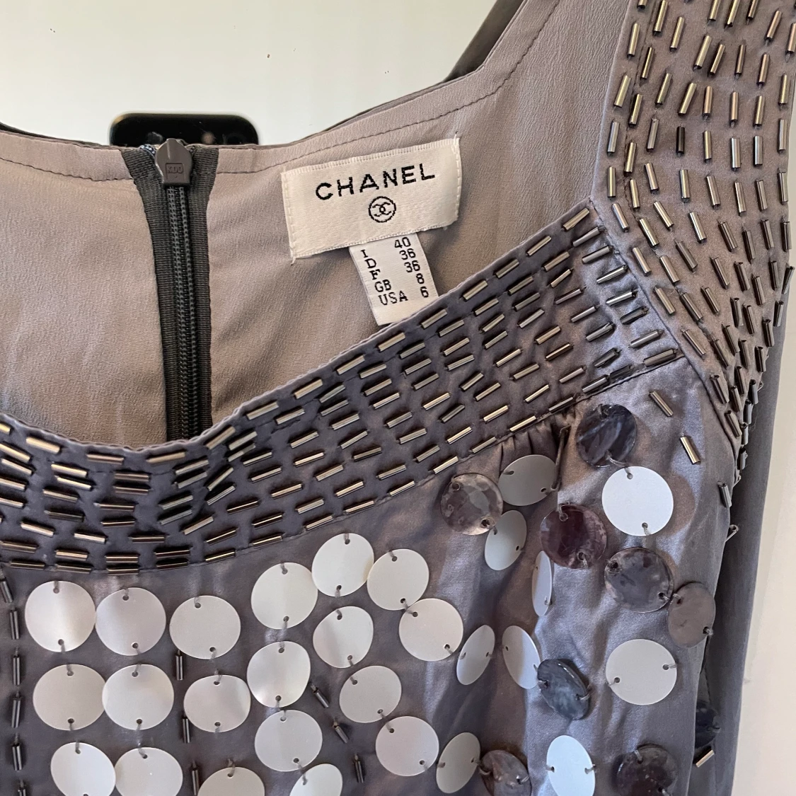 Chanel klänning size 6 - 91