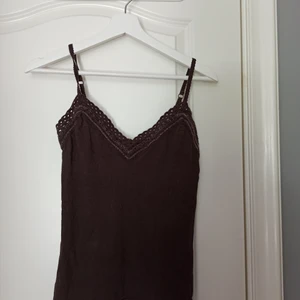 Linne - Superfint brunt linne i storlek S. Gratis frakt✉️