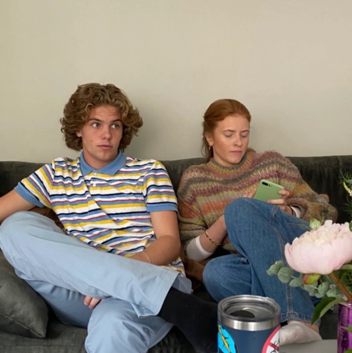 Terry cloth collard shirt - 90