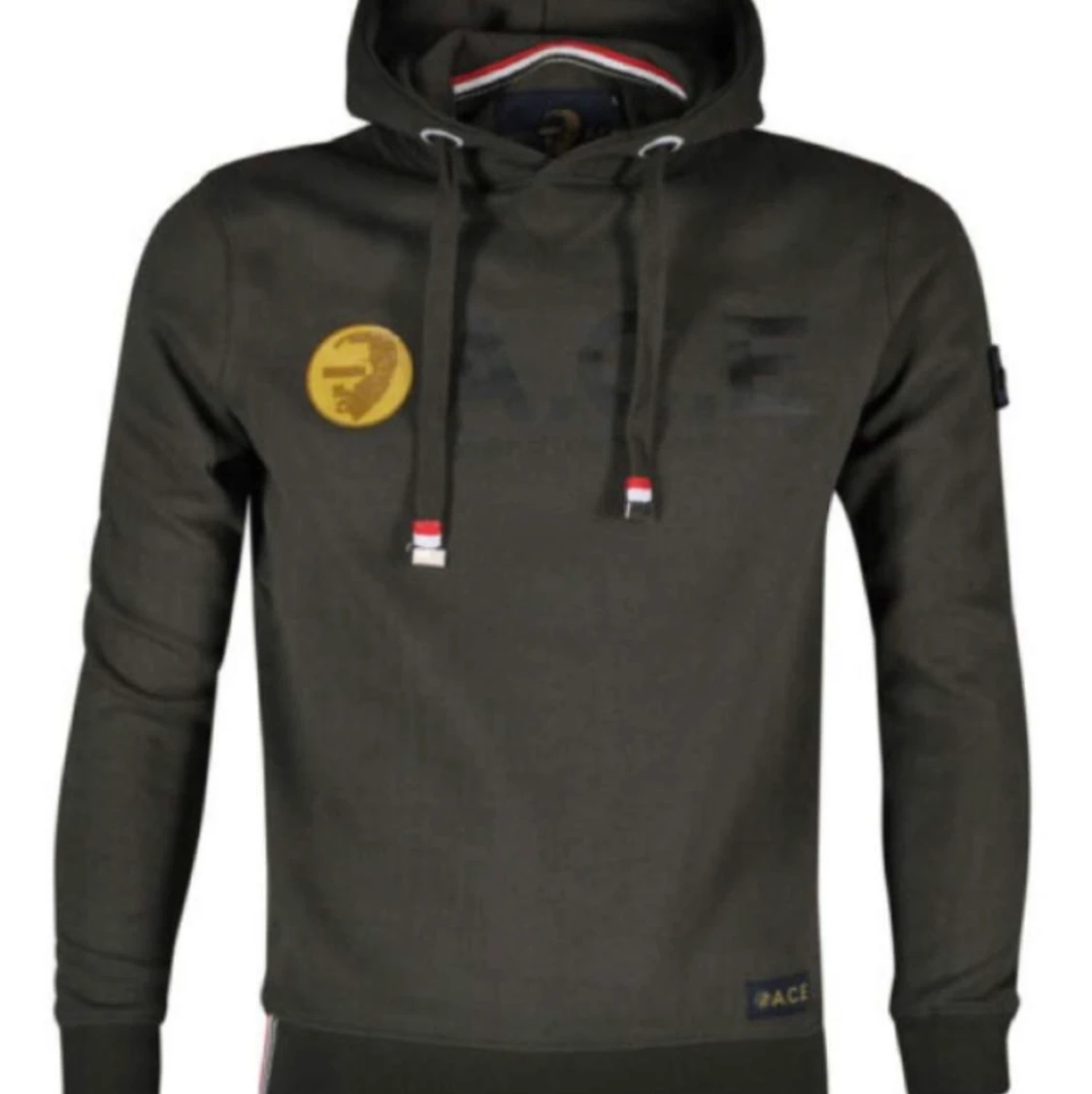 A.C.E herr hoodie army storlek M  - 90