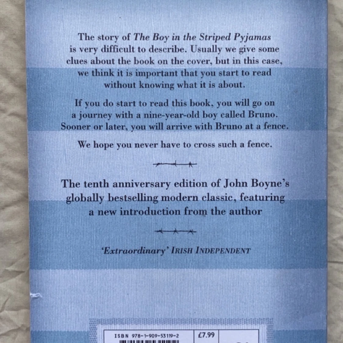 The boy in striped pyjamas - 90