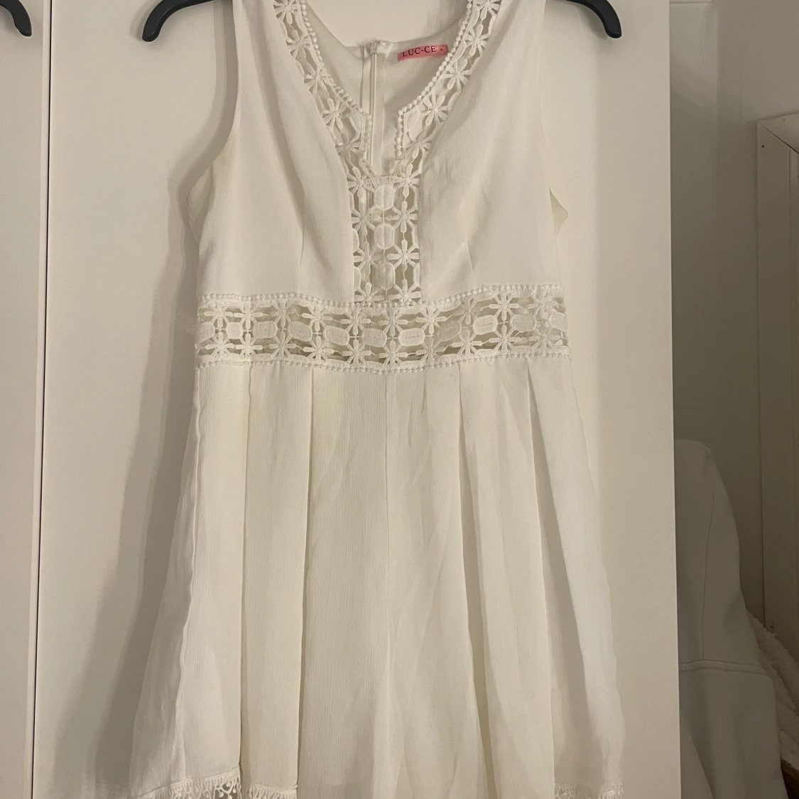 Vit fint klänning/jumpsuit 