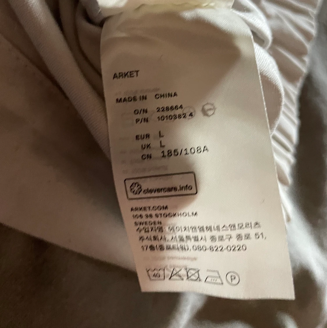 Arket vit anorak - 91