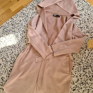 Hooded faux suede jacket - Som ny! 