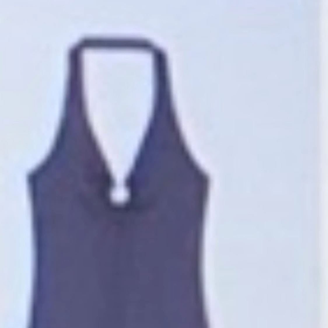 Halterneck klänning