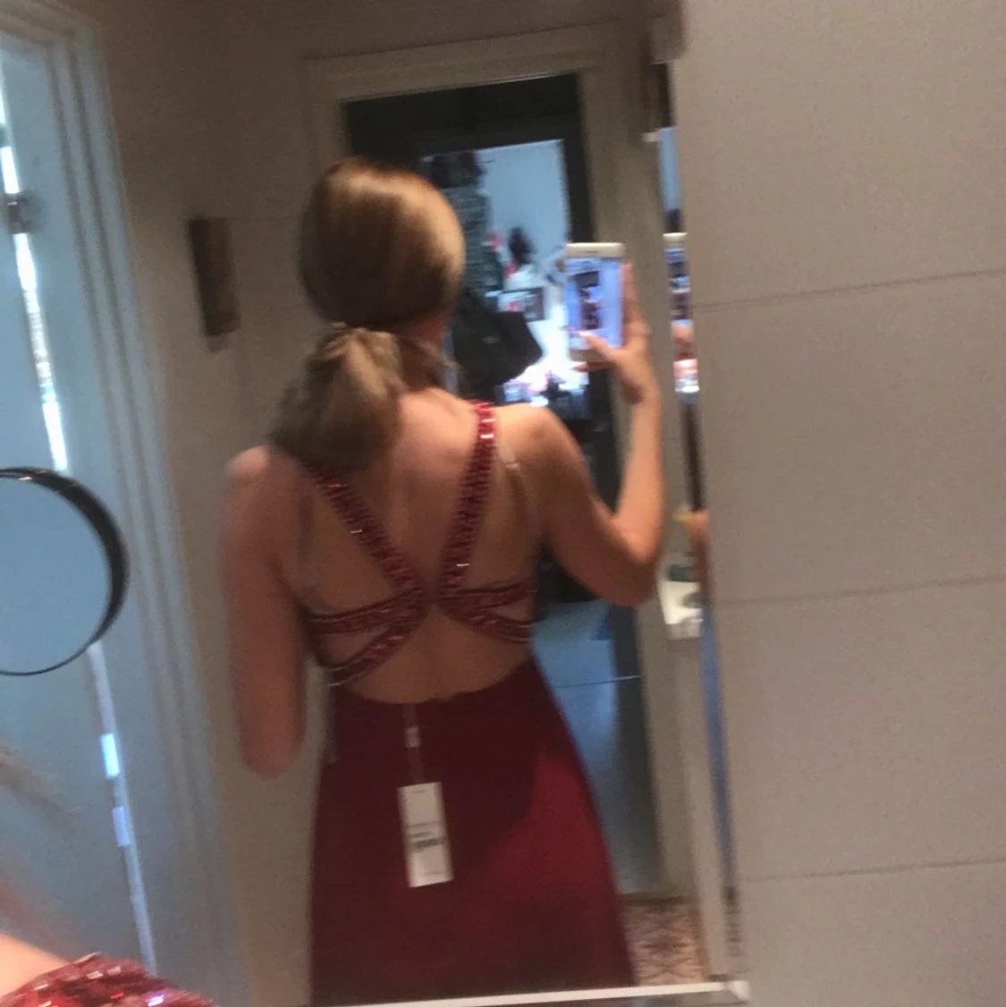 Röd balklänning ❤️‍🩹❤️‍🩹 - 91
