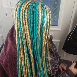 Box braids  - Box braids 