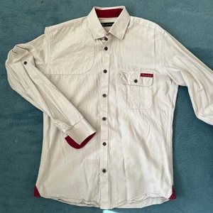 Men’s Shirt from MQ, size S - Size S, button tab sleeve, 100% cotton