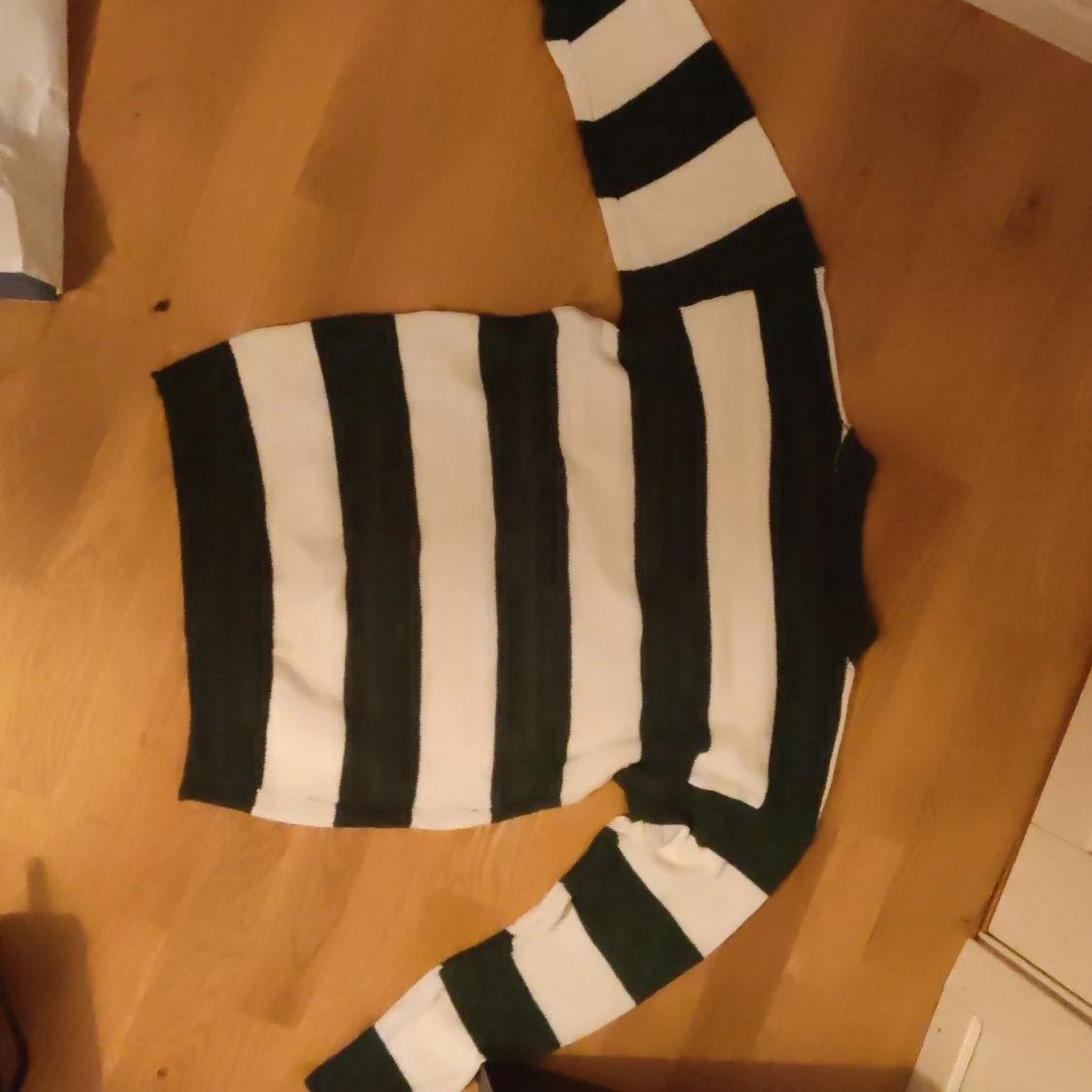 Knitwear vit och grön