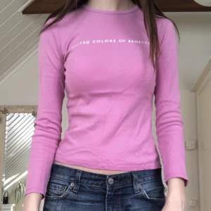 benetton tröja - fin rosa benettontröja i bra skick 