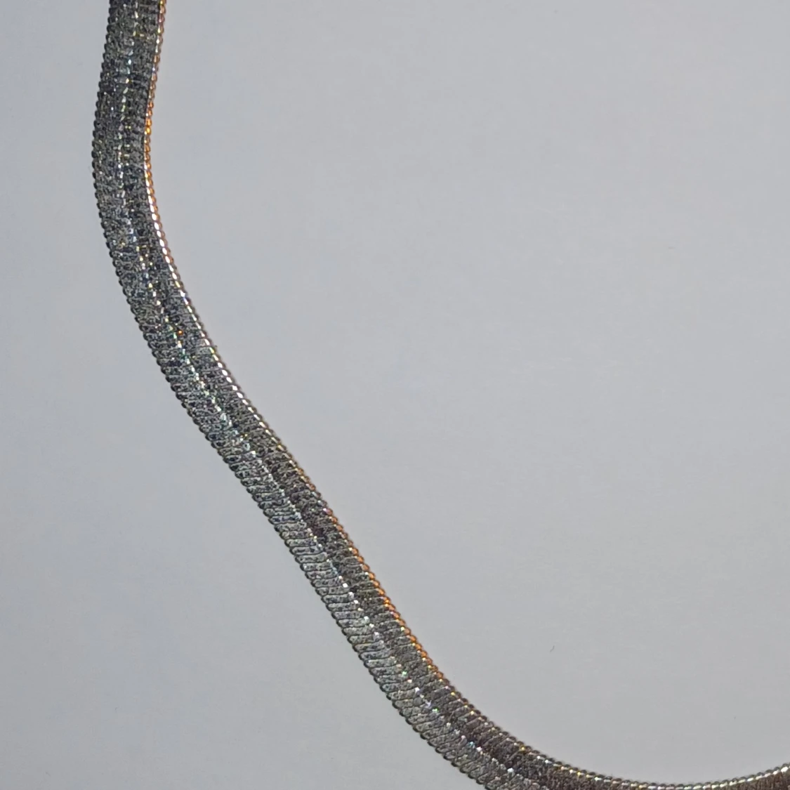 Silver halsband  - 90