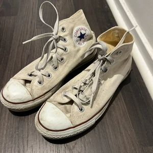 Converse - Vita converse höga