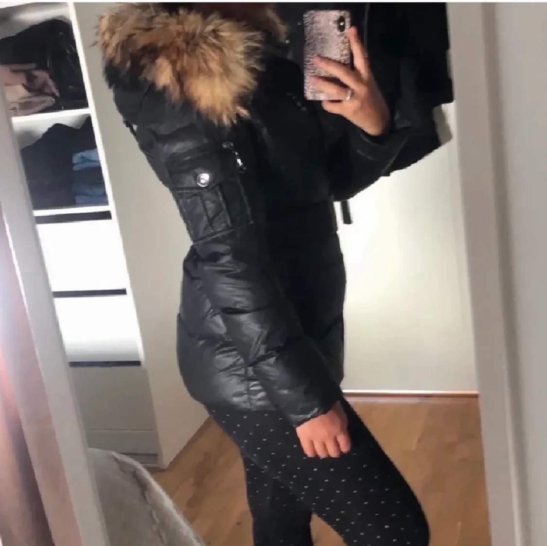 Pälsjacka stl 36 - 90