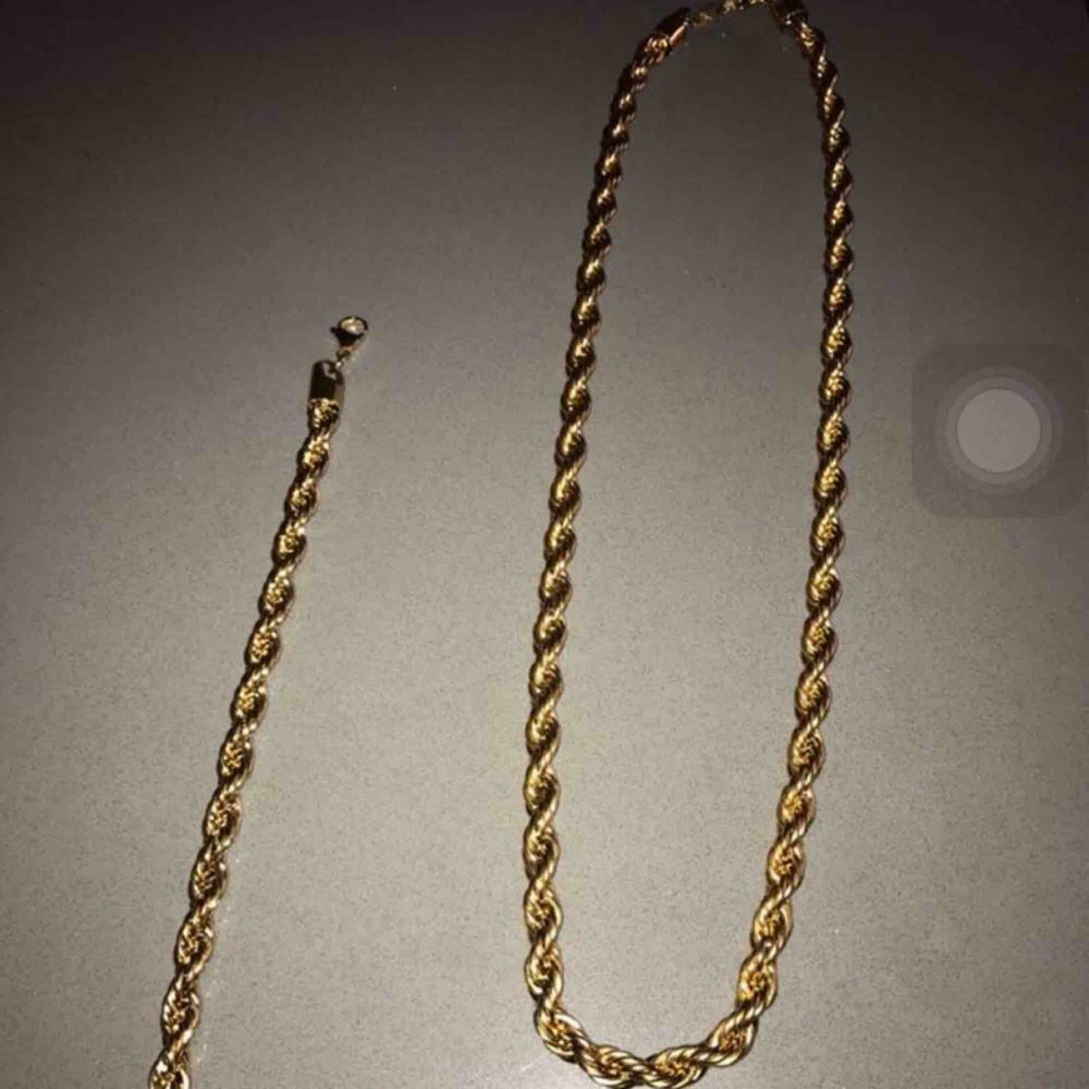 Cordell halsband/ Kejsarlänk guld | Plick Second Hand