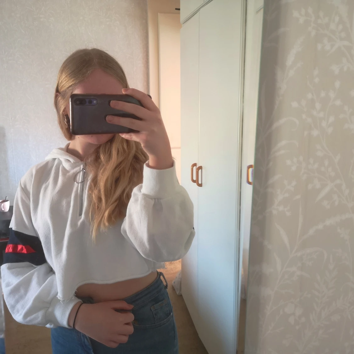 Hoodie Magtröja Boohoo - 90