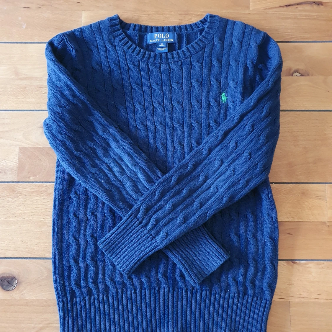 Ralph Lauren Kabelstickad