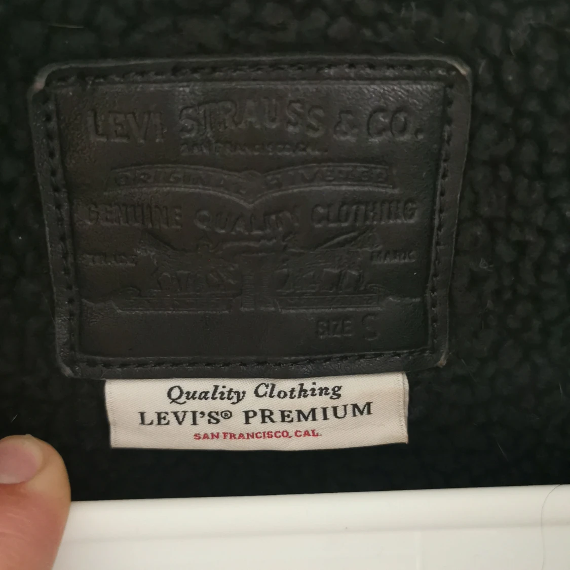 Levis jeans jacka stl S - 91