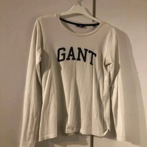  - En vit långarmad gant