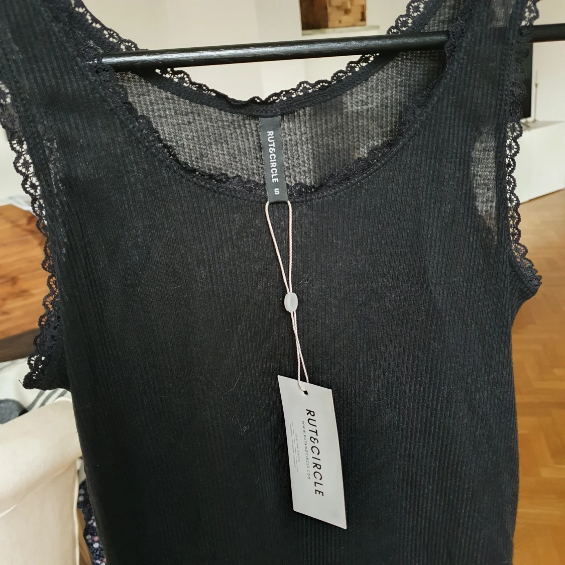 Svart fint linne - 90