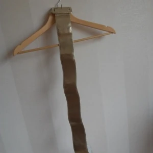  - Midjebälte i guldsilvrig färg från gina tricot har blivit lite veckad därav det billiga priset