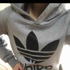  - Grå Adidas hoodie. Köparen står för frakten