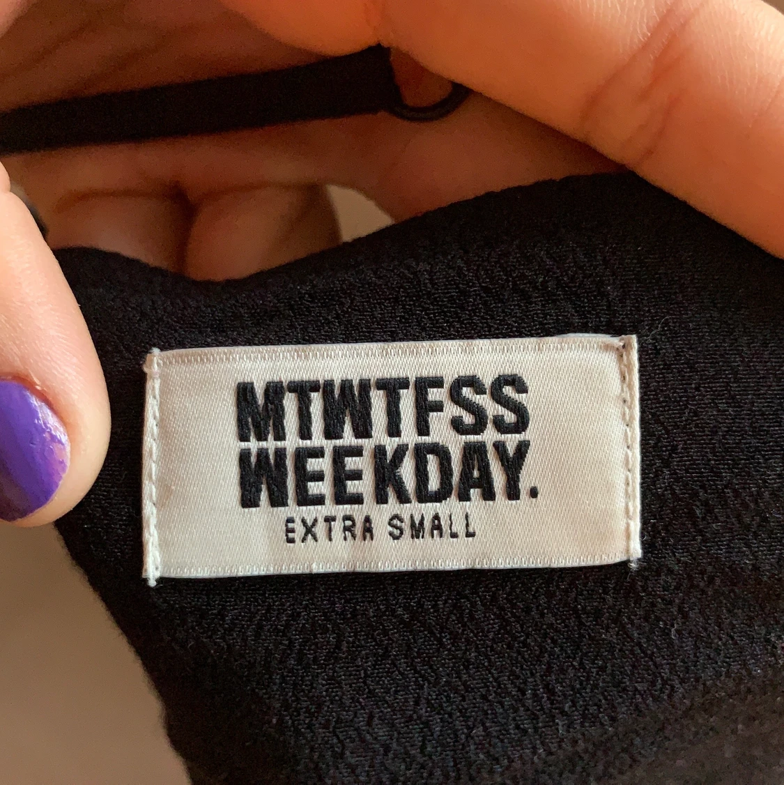 Svart linne från Weekday - 91