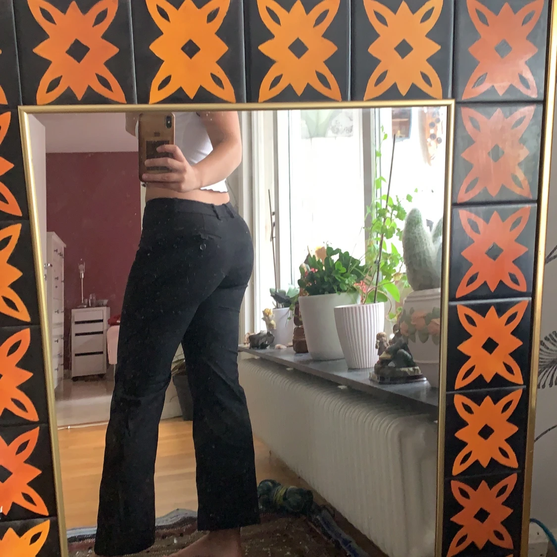 Snygga vida kostymbyxor - 91