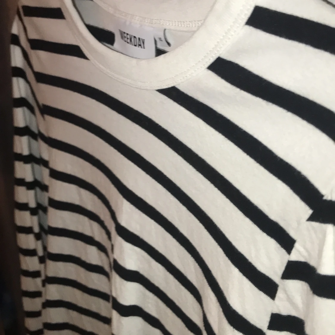 Randig långärmad tröja - 90