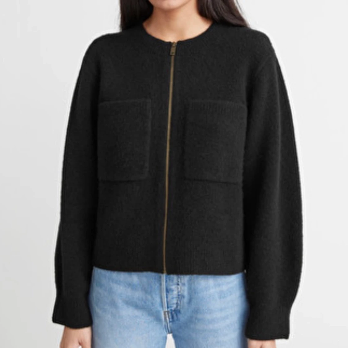 Knitted Zip Cardigan från & other stories  - 90