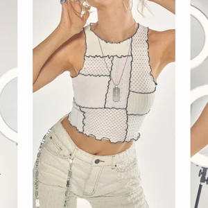 Croptop: Helt ny och oanvänd - Jättesnyggt croppat linne från Jaded London is storlek UK 12 som är slutsåld på hemsidan. Den är så skön och har super kvalite! Helt ny och oanvänd med alla lappar kvar! Nypris: 441 kr💕💕