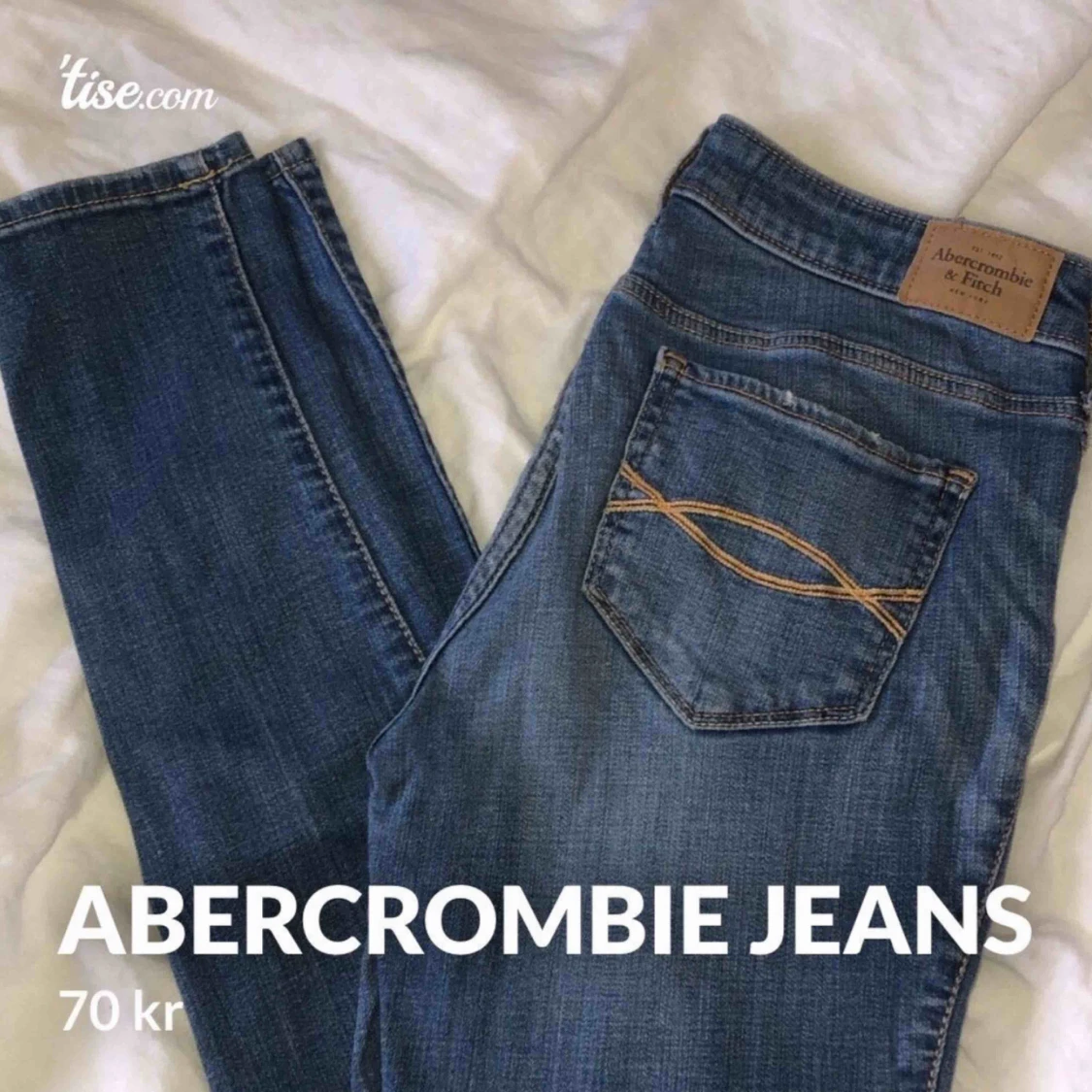 Lågmidjade jeans