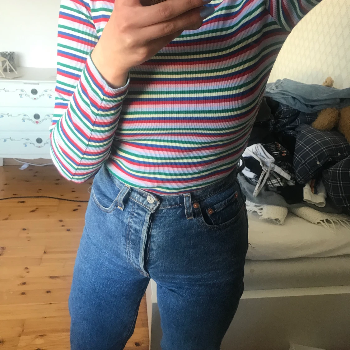 Monki tröja i  randigt mönster st xs - 90